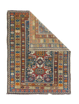 Antique Caucasian Shirvan Rug 3'7'' x 5'0"