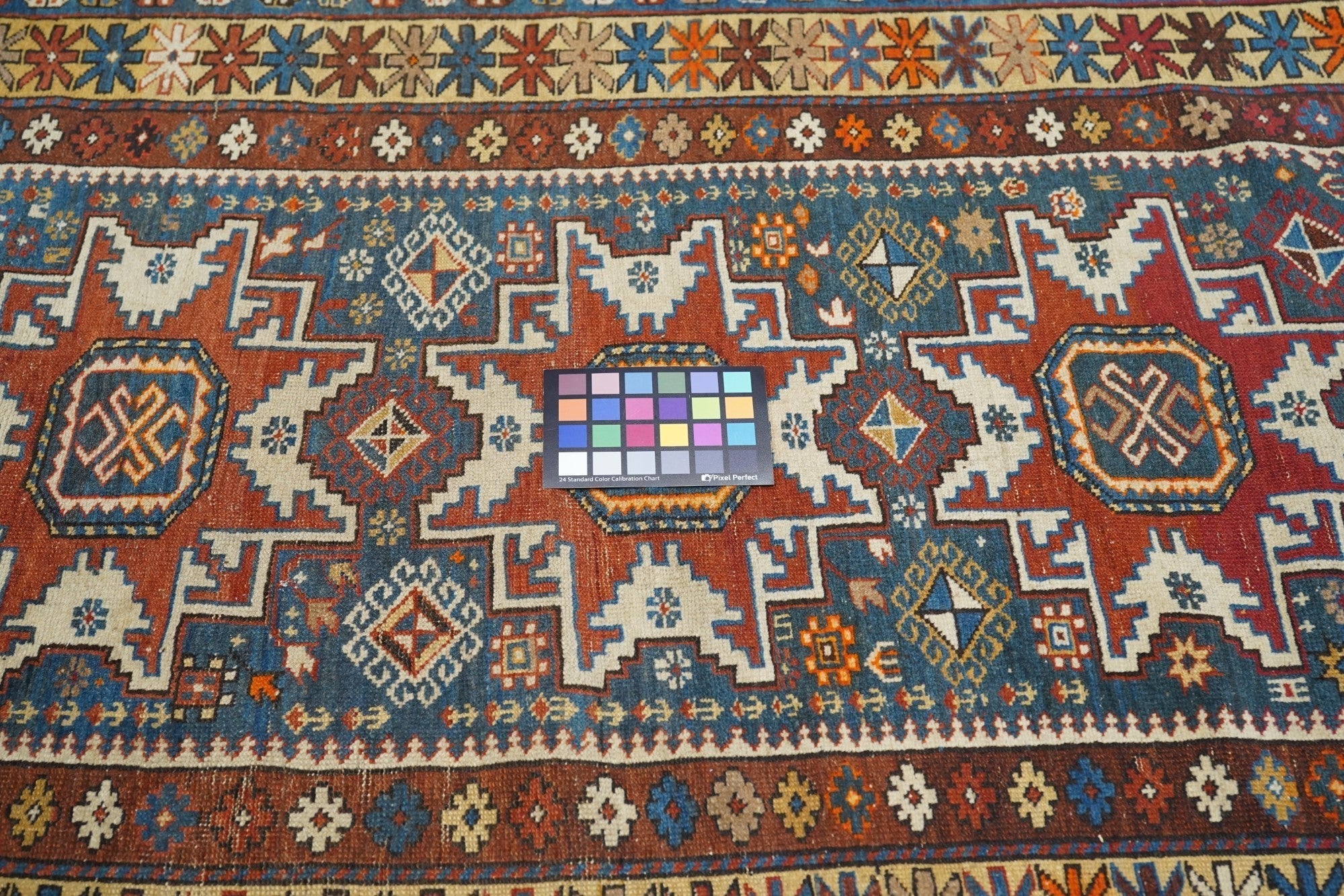 Antique Caucasian Shirvan Rug 3'7'' x 5'0"