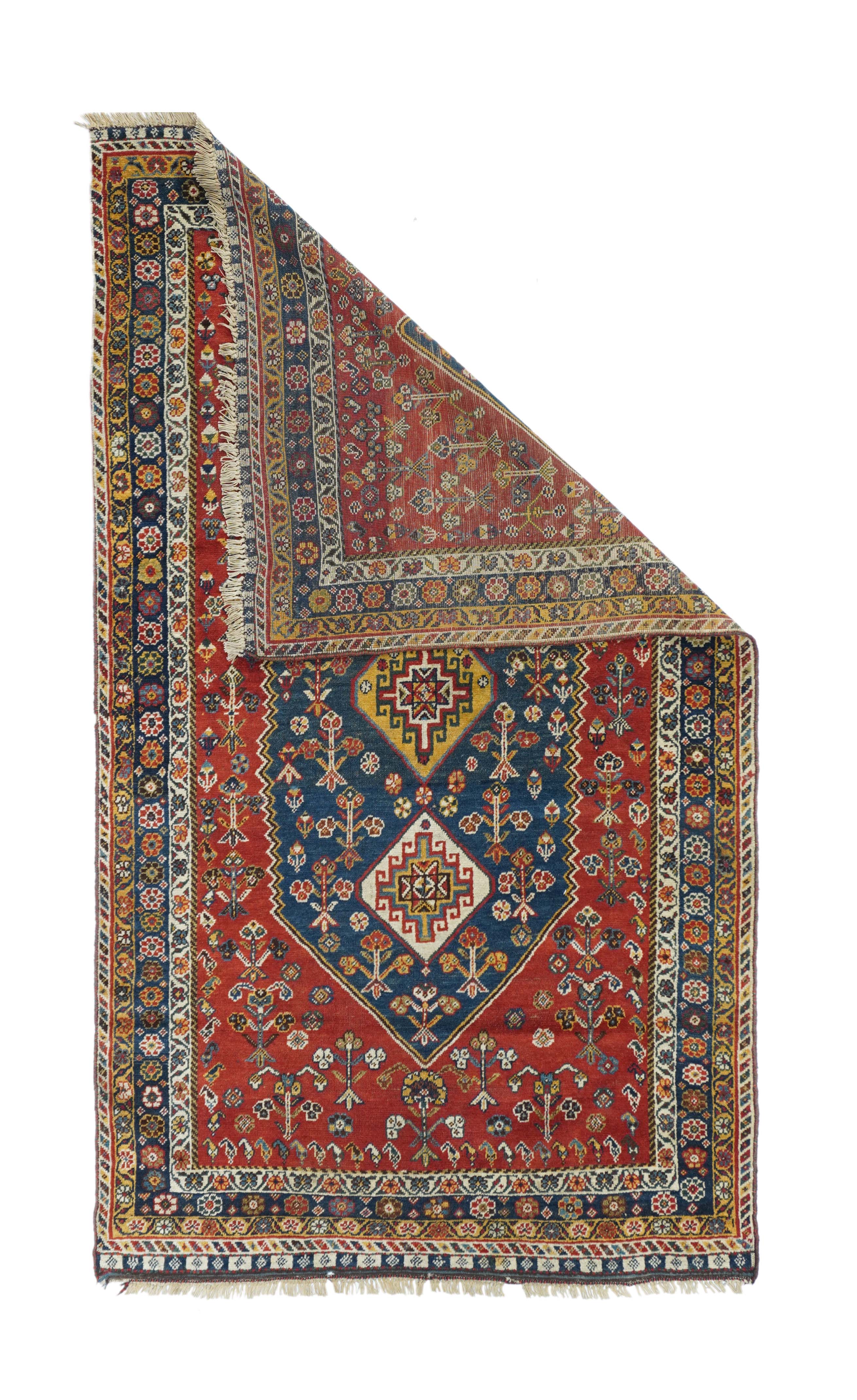 Qashqai Wool on wool 3'10''x7'1''