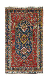 Antique Qashqai Rug 3'10'' x 7'1''