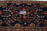 Antique Sarouk Rug 3'7'' x 4'11''