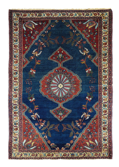 Antique Malayer Rug 4'2'' x 6'2''