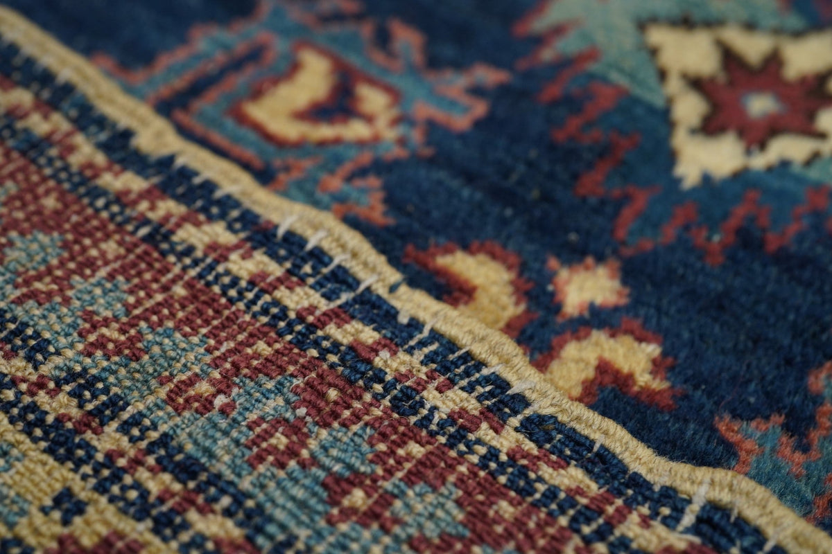 Antique Caucasian Perpedil Rug 3'2'' x 4'3''