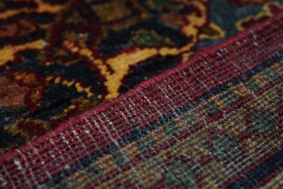 Vintage  Kashan Rug 4'6'' x 6'6''