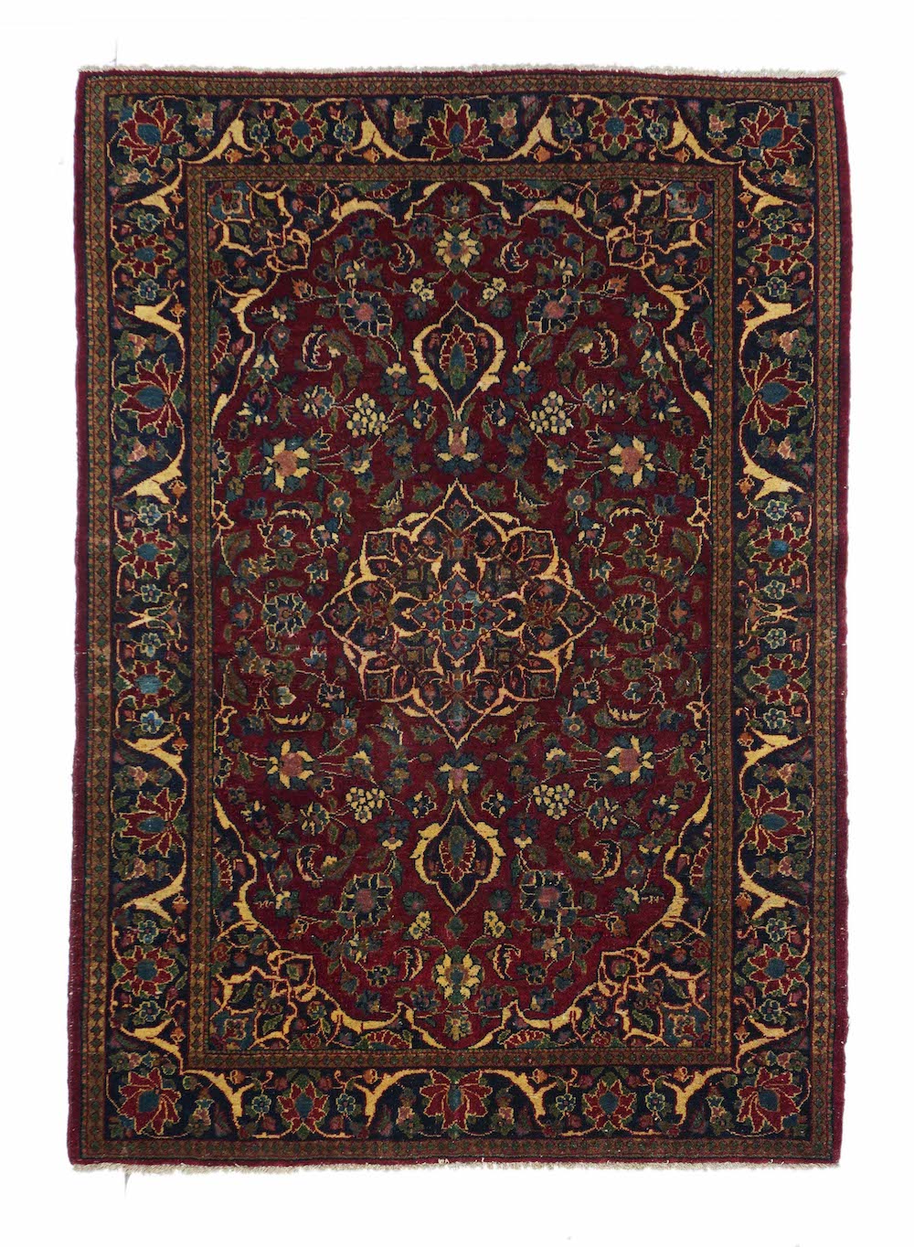 Vintage Sarouk Rug 4'6'' x 6'6''