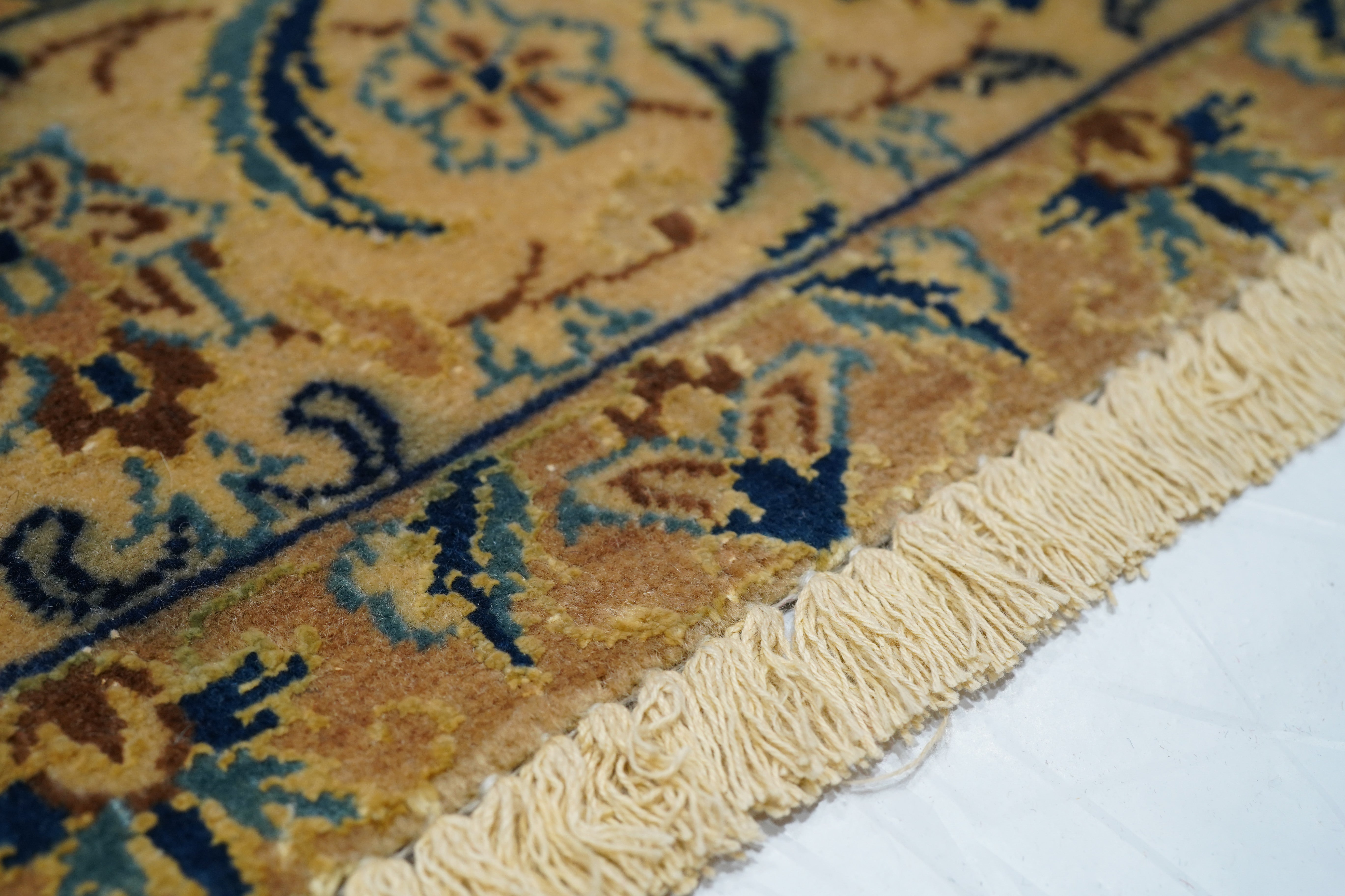Vintage Nain Rug 4'5'' x 7'4''