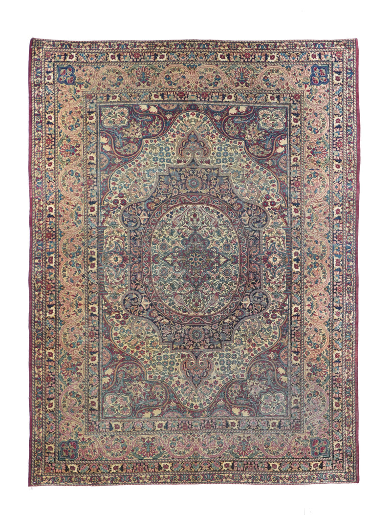 Antique Lavar Kerman Rug 5'7'' x 7'4''