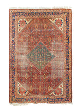 Antique Malayer Rug 4'6'' x 6'7''