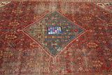 Antique Malayer Shabby Chic Rug 4'6'' x 6'7''