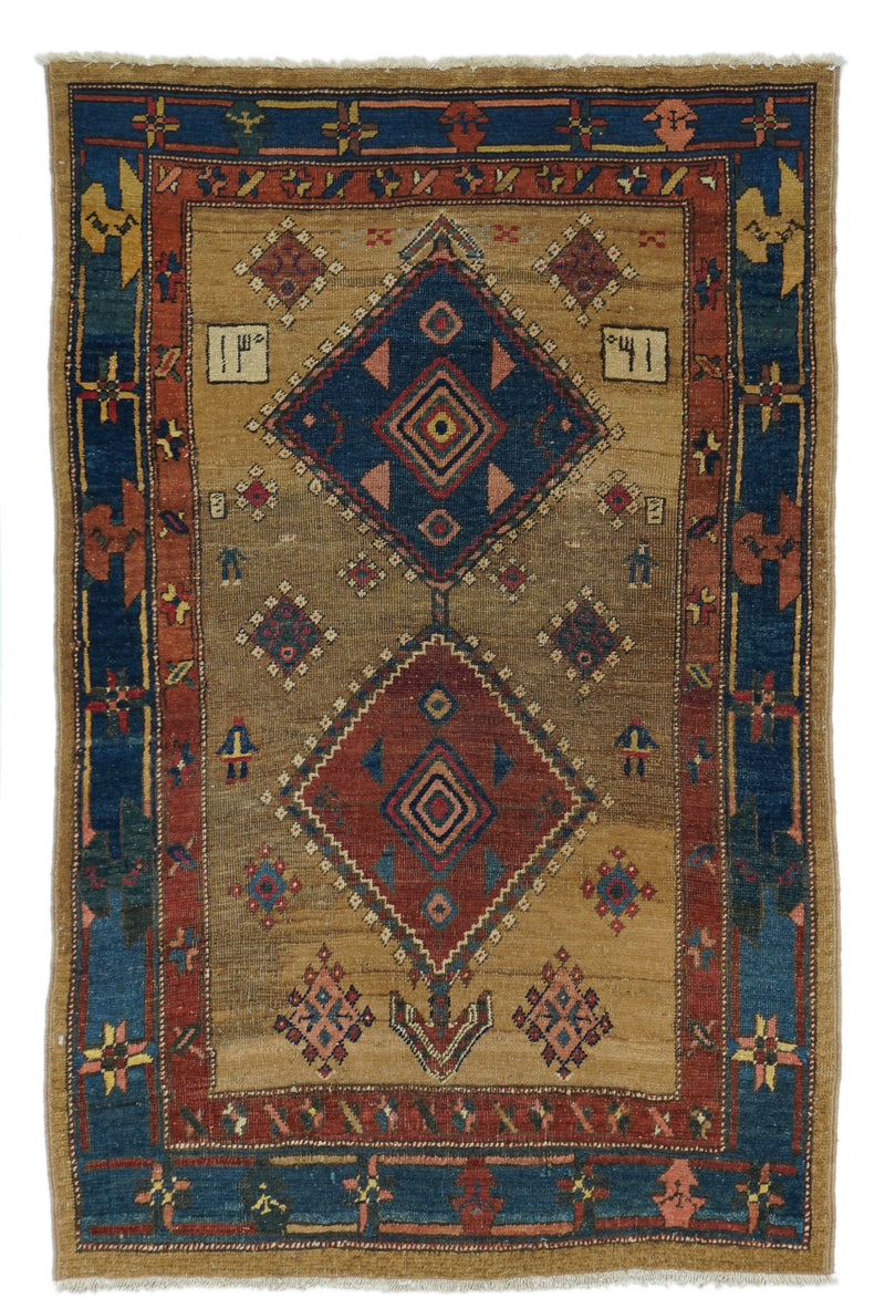 Antique  Bakhshayesh Rug 2' 8'' x 4' 4''