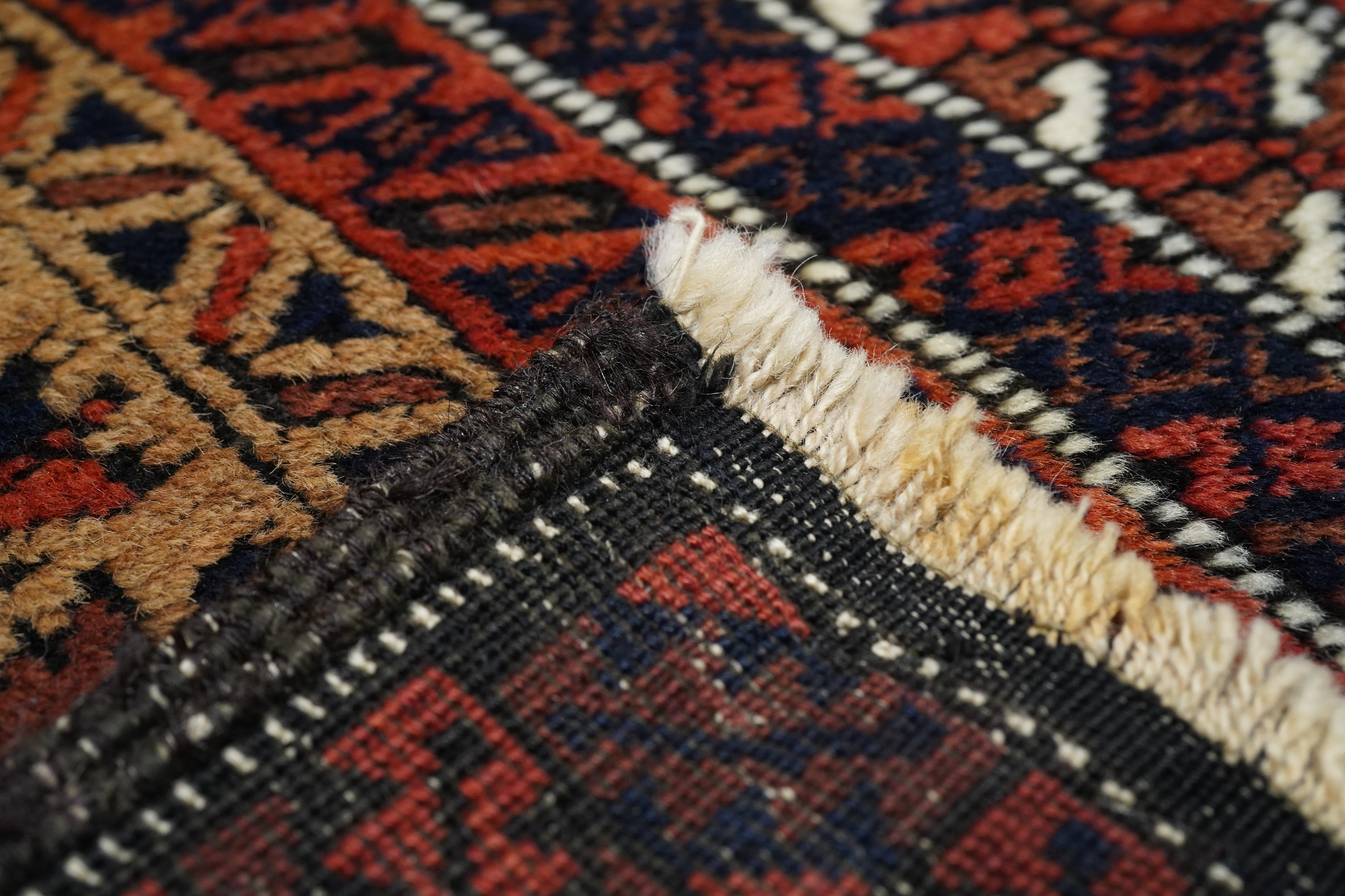 Vintage Baluch Rug 3'0'' x 5'4''