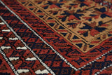 Vintage Baluch Rug 3'0'' x 5'4''