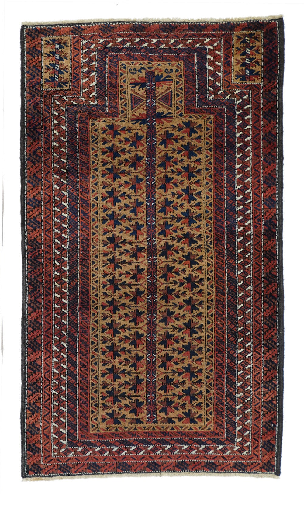 Vintage Balouch Rug 3'0'' x 5'4''