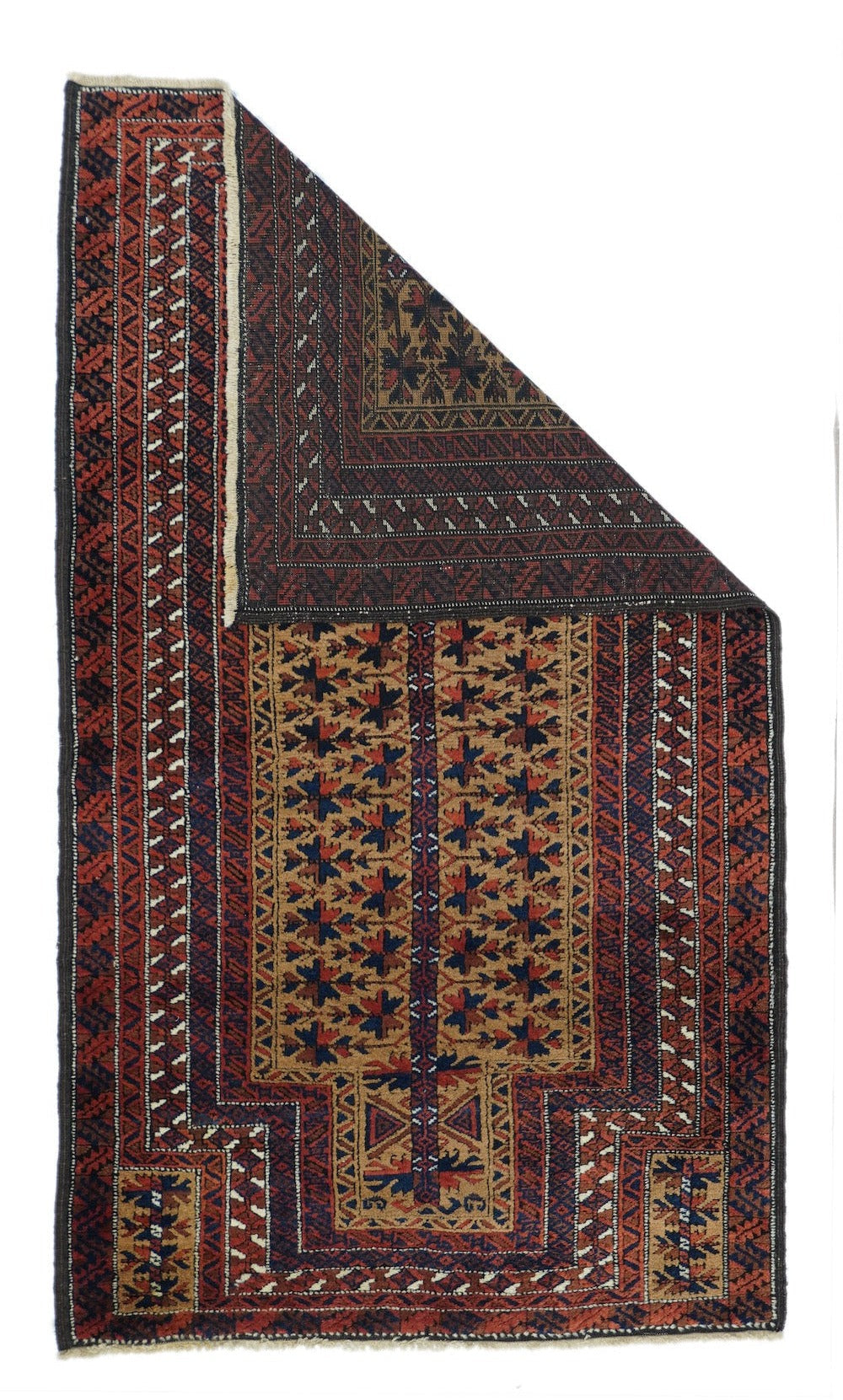 Vintage Baluch Rug 3'0'' x 5'4''