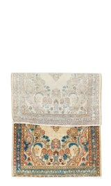 Vintage Sarouk Rug 2' 1" x 4' 0"