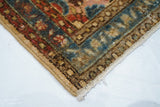 Vintage Sarouk Rug 2' 1" x 4' 0"