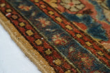 Vintage Sarouk Rug 2' 1" x 4' 0"