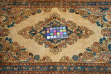 Vintage Sarouk Rug 2' 1" x 4' 0"
