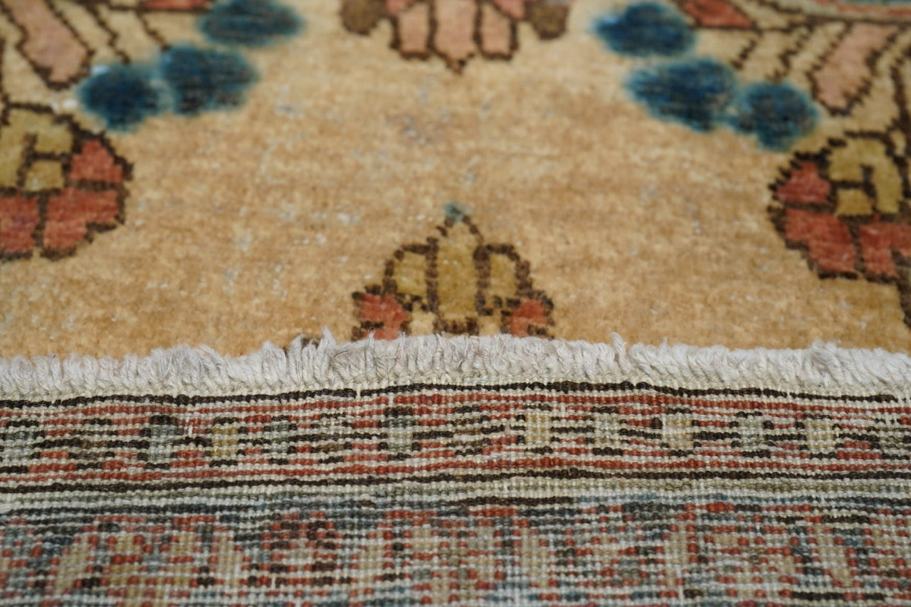 Vintage Sarouk Rug 2' 1" x 4' 0"