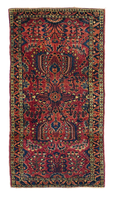 Antique Sarouk Rug 2'0
