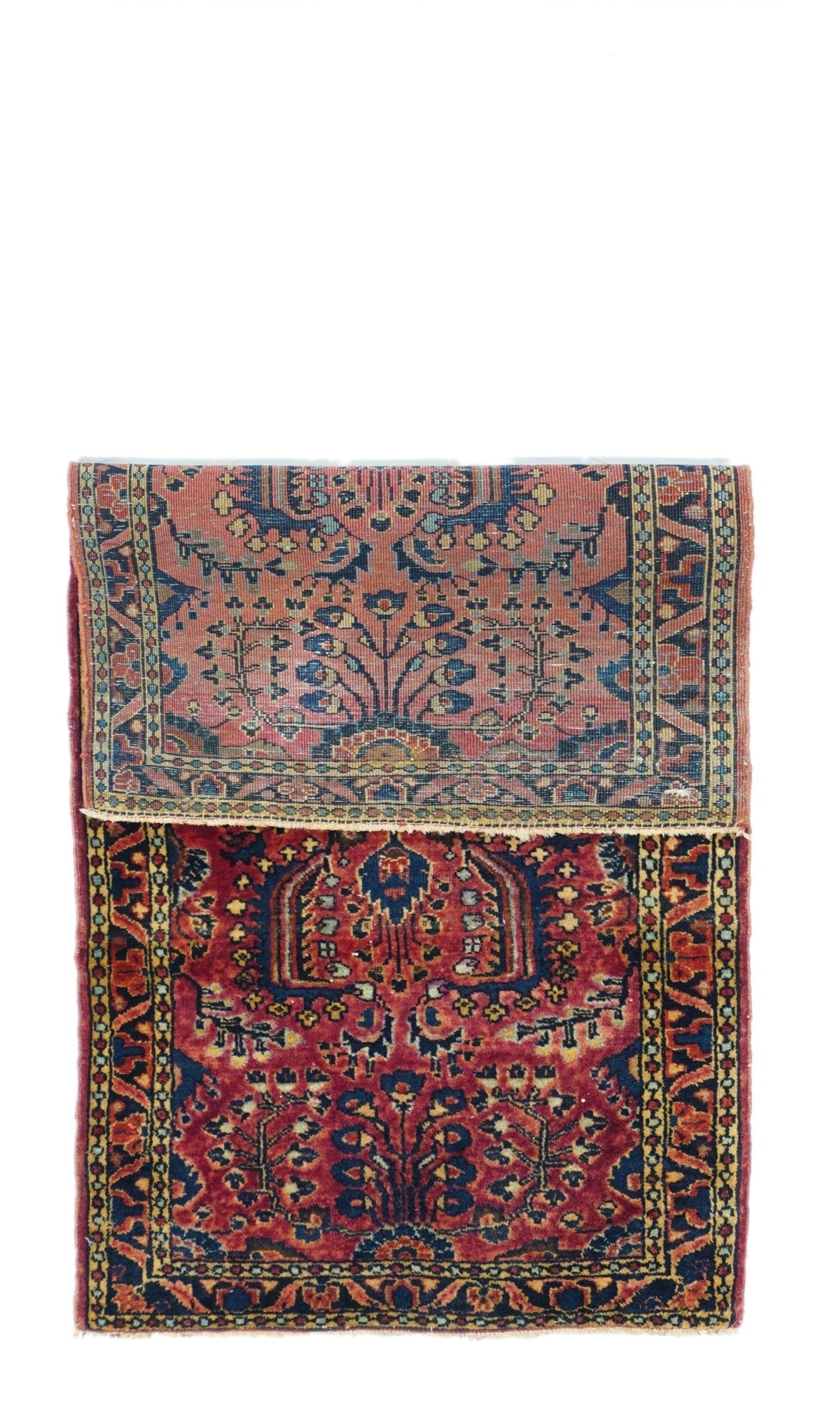 Antique Sarouk Rug 2'0" x 4'2''