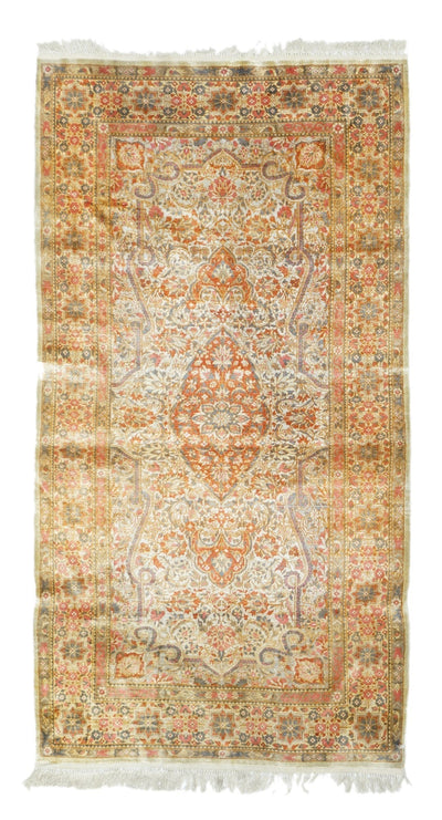 Silk Qum Rug 2'0