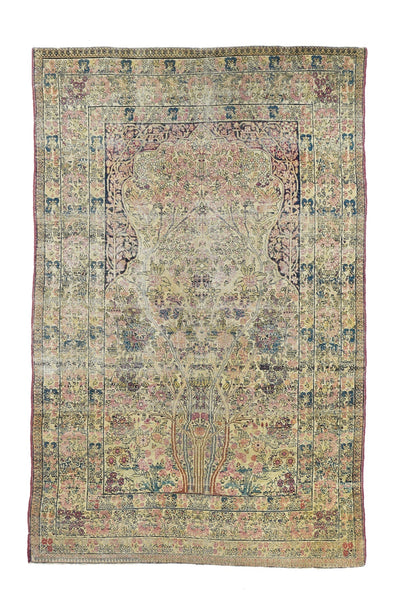 Antique Kerman Rug 4'3'' x 6'9''