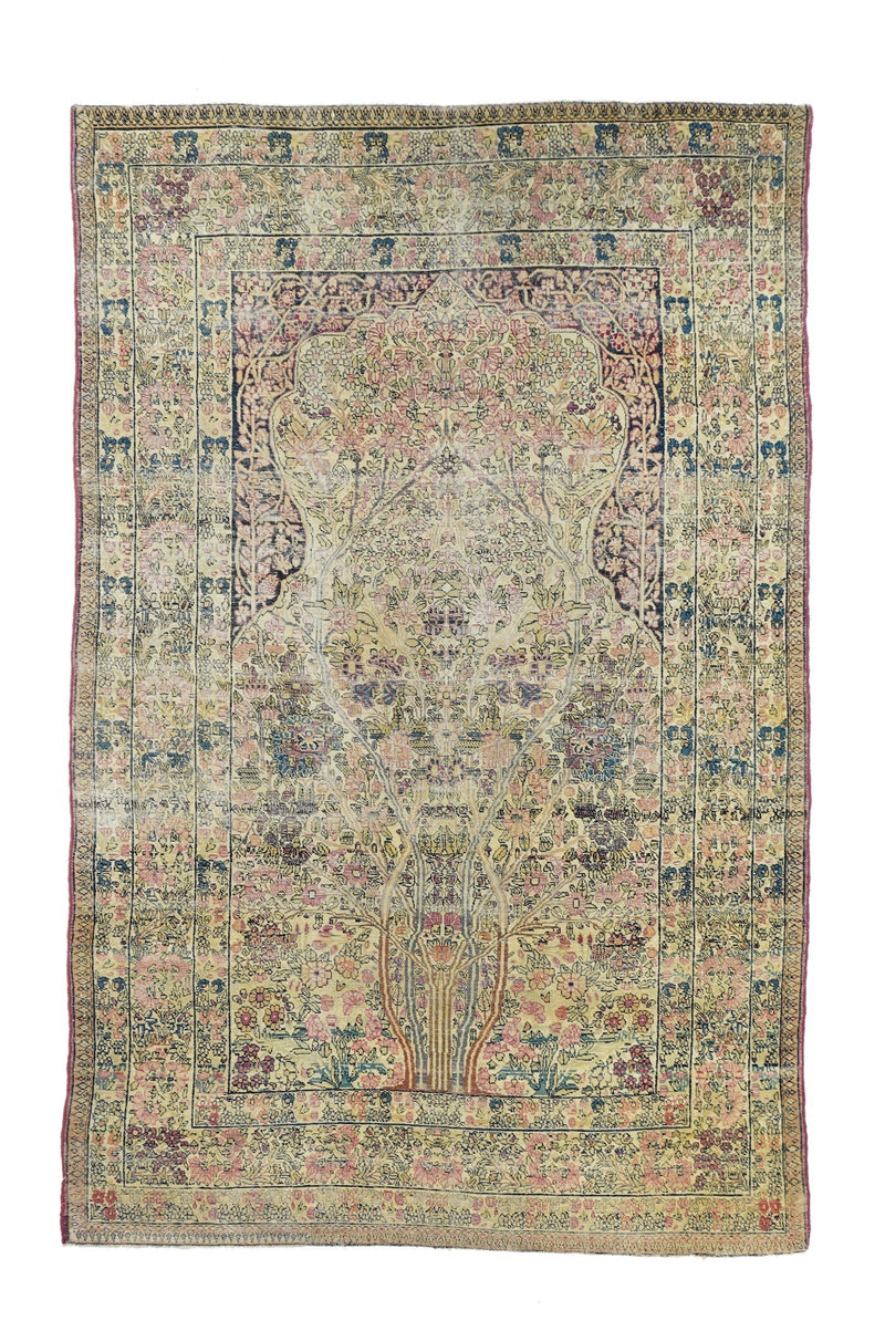 Antique Kerman Rug 4'3'' x 6'9''