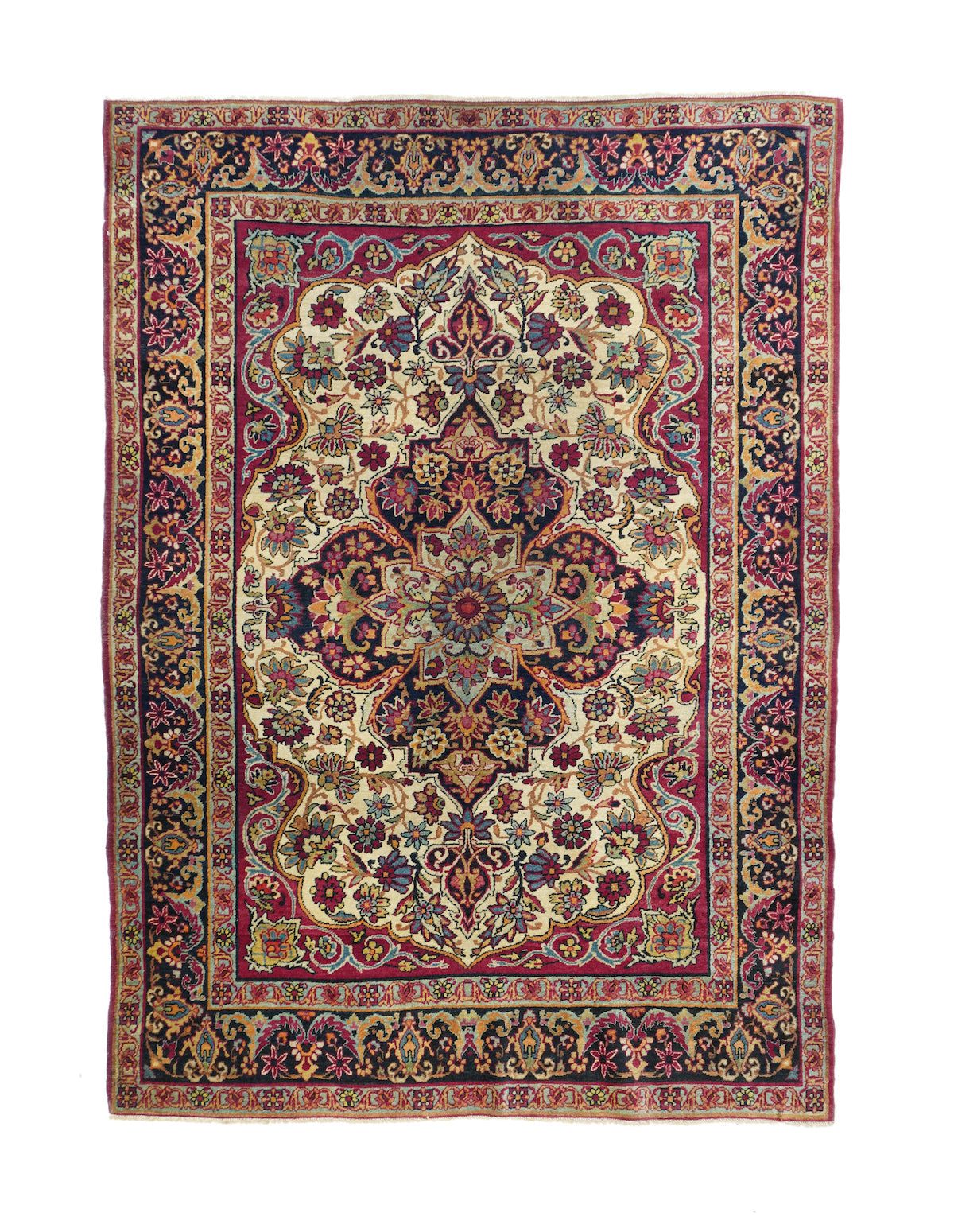 Antique Persian Rug 4'4'' x 5'10''