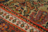 Antique  Farahan Rug 4'1'' x 6'5''