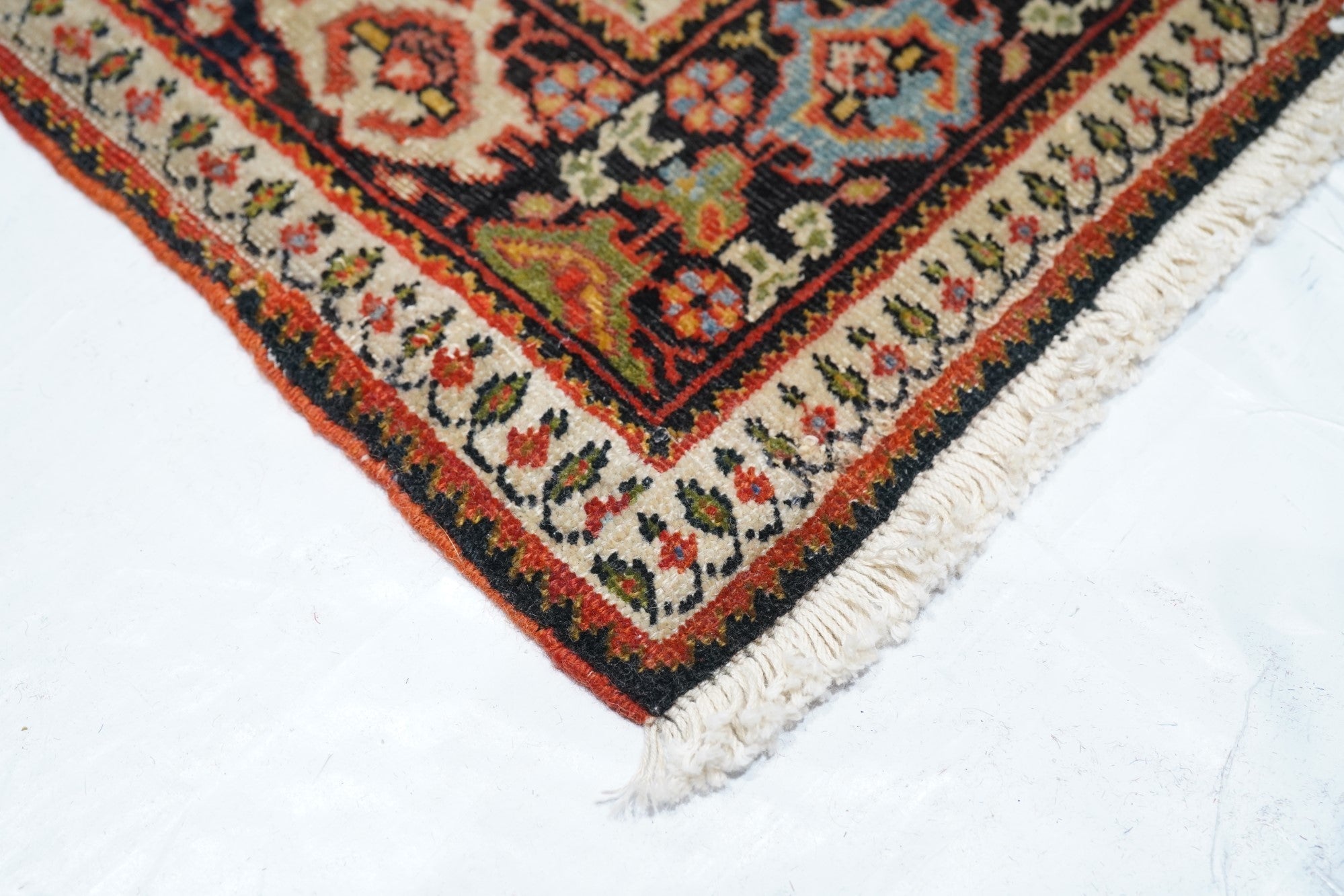 Antique  Farahan Rug 4'1'' x 6'5''