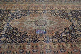 Antique Mohtasham Kashan Rug 7'8'' x 10'4''