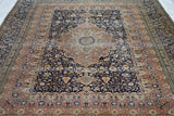 Antique Mohtasham Kashan Rug 7'8'' x 10'4''