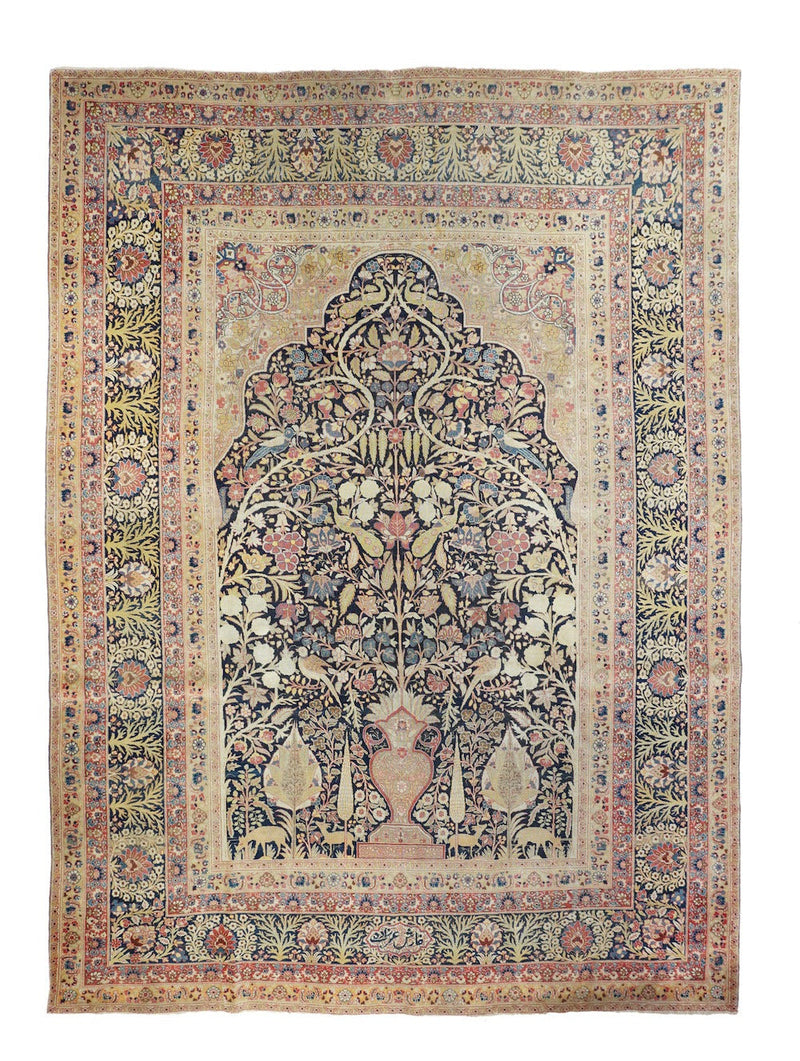 Antique Haji Jalili Tabriz Rug 8'0'' x 11'0''