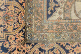 Antique Mohtasham Kashan Rug 6'9'' x 9'7''