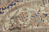 Antique Mohtasham Kashan Rug 6'9'' x 9'7''