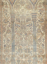 Antique Mohtasham Kashan Rug 6'9'' x 9'7''