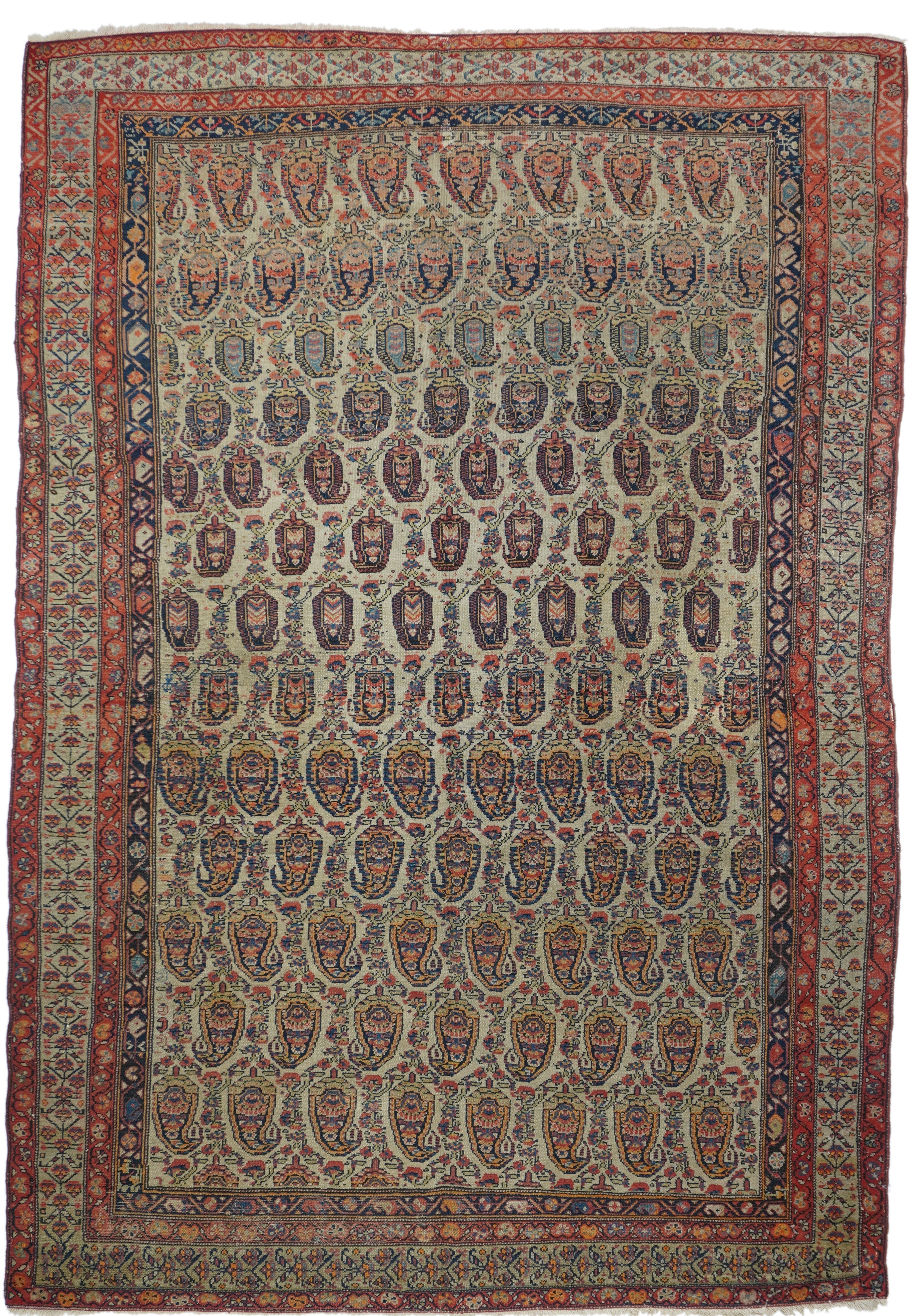 Antique Malayer Rug 5'9'' x 8'10''