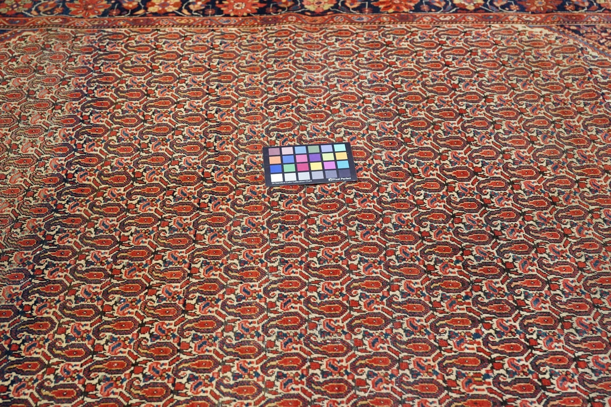 Antique Farahan Sarouk Rug 4'4'' x 6'7''