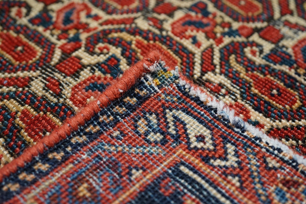 Antique Farahan Sarouk Rug 4'4'' x 6'7''