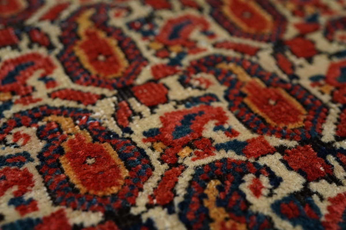 Antique Farahan Sarouk Rug 4'4'' x 6'7''