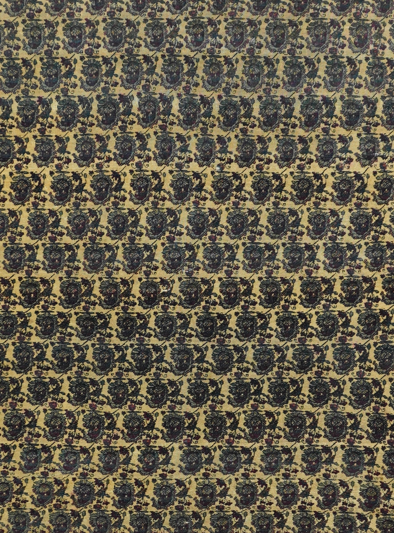 Antique  Lavar Kerman Rug 4'2'' x 6'4''
