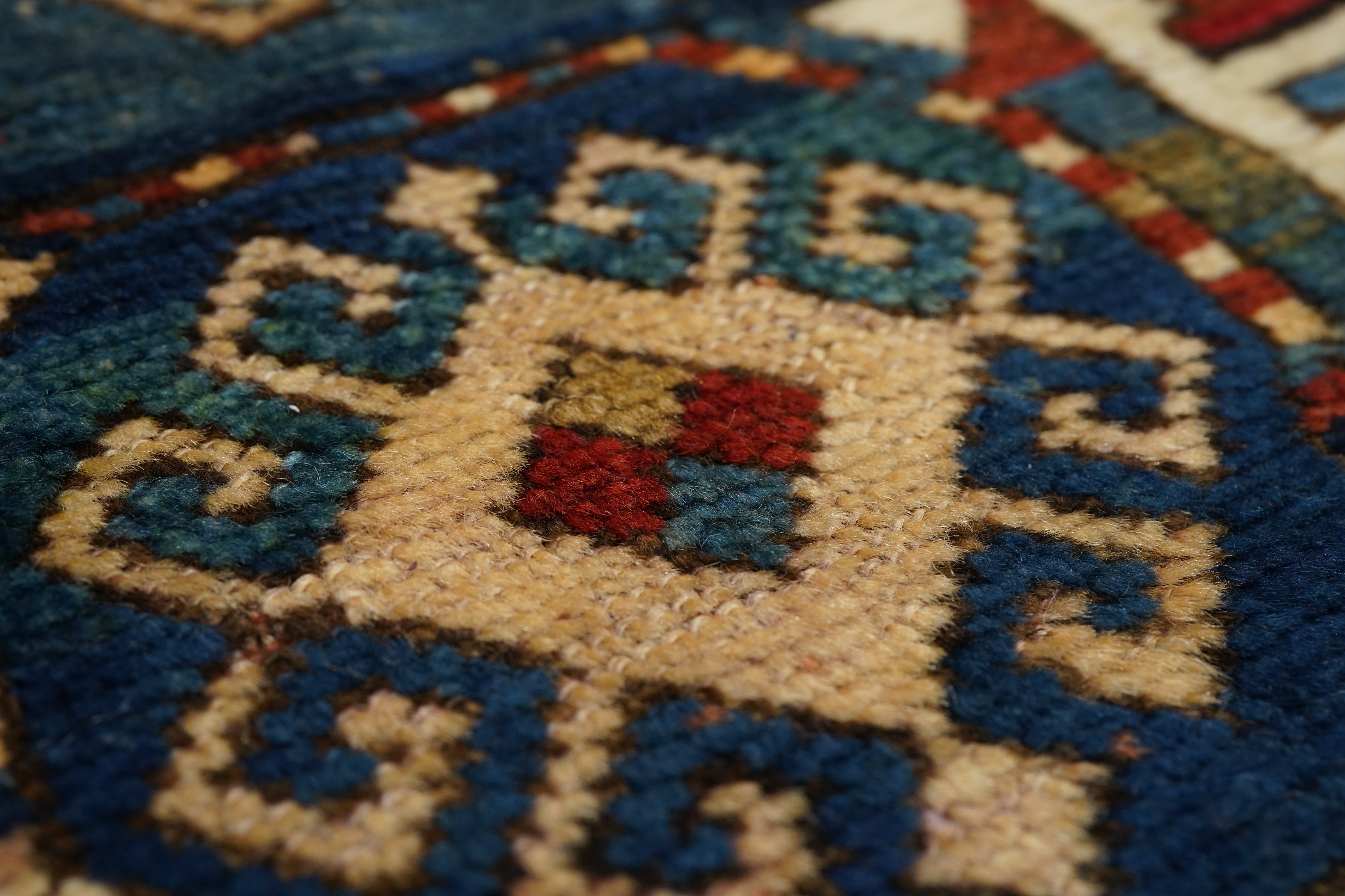 Antique Caucasian Kazak Rug 4'11'' x 7'1''