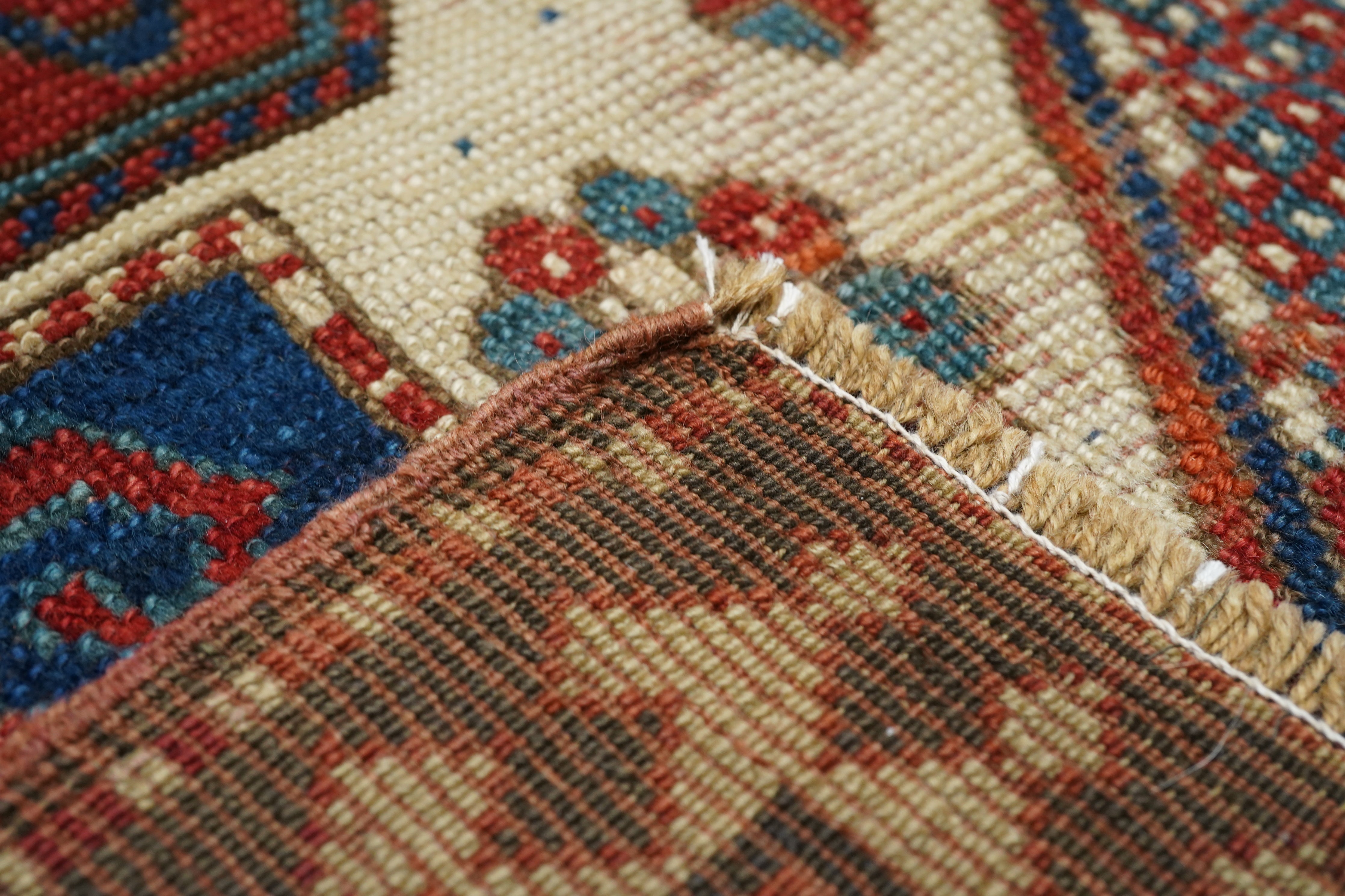 Antique Caucasian Kazak Rug 5'7" x 7'4''