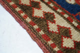 Antique Caucasian Kazak Rug 5'7" x 7'4''