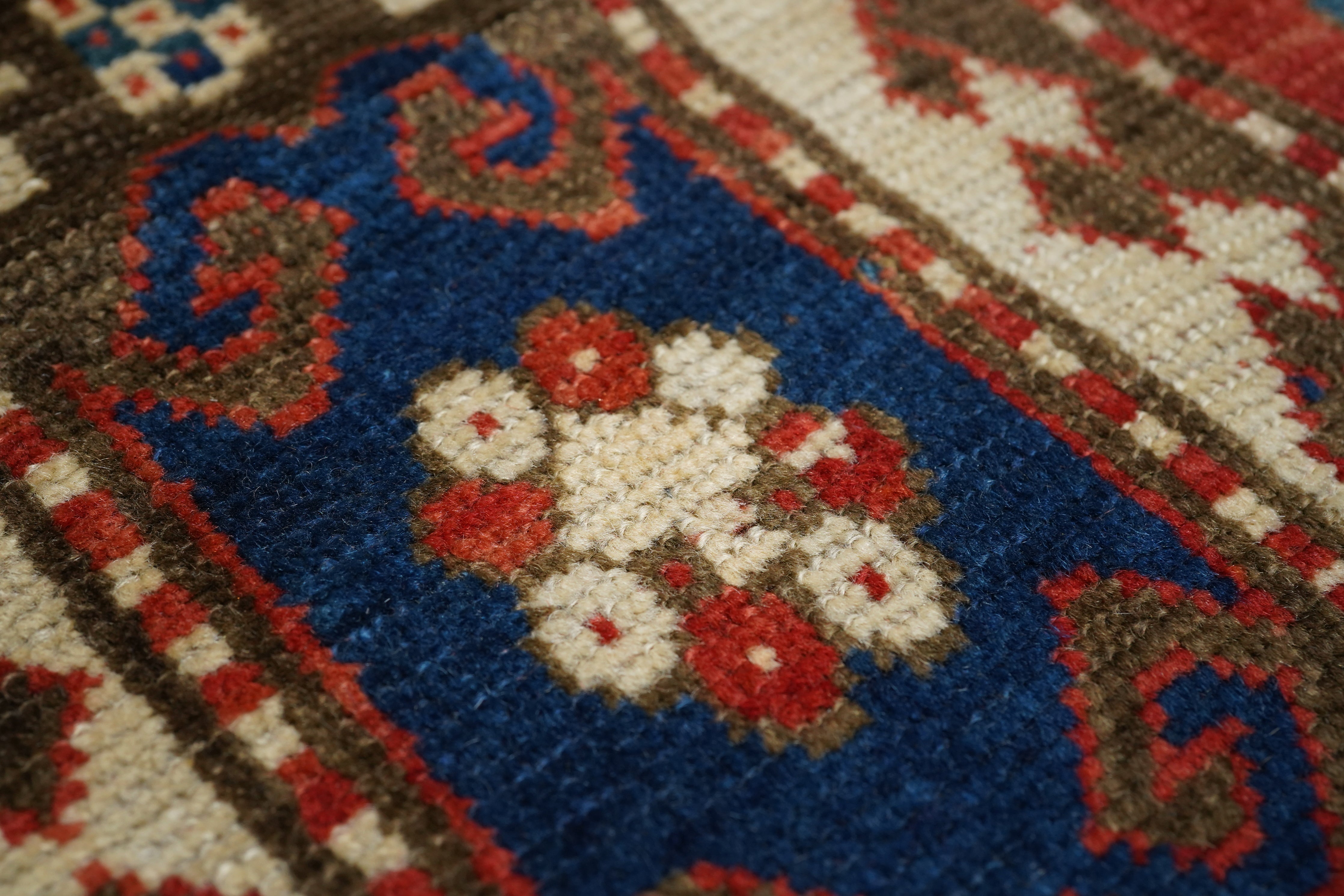 Antique Caucasian Kazak Rug 5'7" x 7'4''