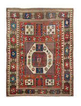 Antique Kazak Rug 5'7' ' x7'4''