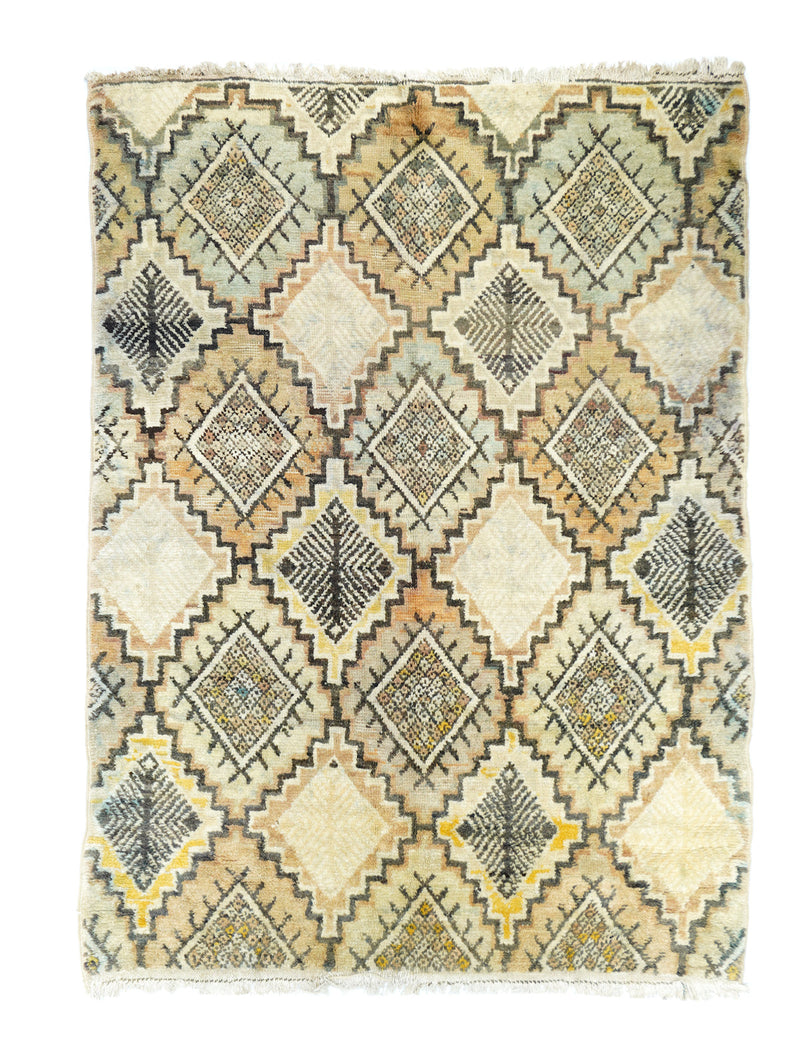 Vintage Moroccan Rug 5'4'' x 7'2''