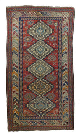 Antique Caucasian Shirvan 5' 3" x 9' 7''