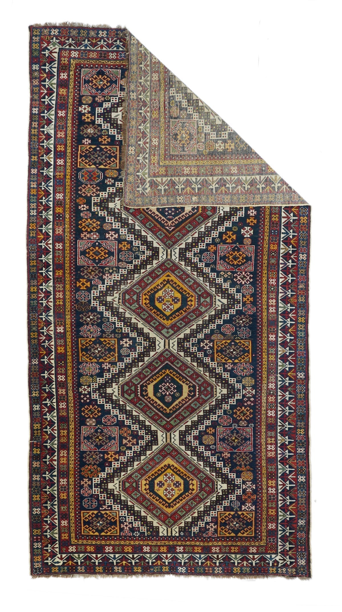 Antique Shirvan Rug 4'5'' x 9'0"